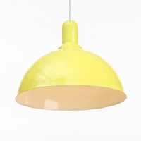 Светильник подвесной на шнуре "Локи" Е27 220В Желтый фото Светильник подвесной на шнуре "Локи" Е27 220В Желтый картинка